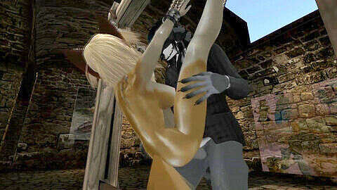 Restrained, second life, 3d