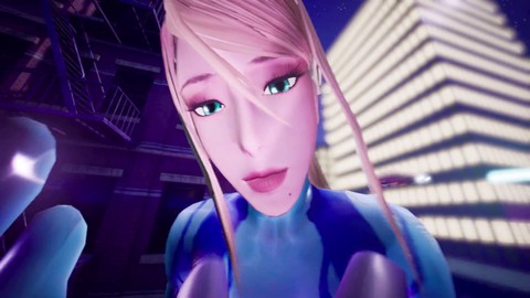 (Sound) Samus as a giantess in Unreal Engine from Metroid game