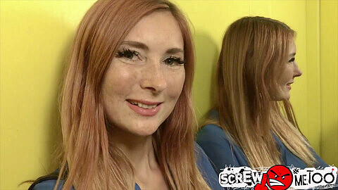 ScrewMeToo's freckled ginger Kattie Gold takes pride in opening up Em's tight hole