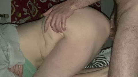 Finger sex, cum on my wife, finger-tickling