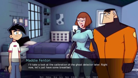 Danny-phantom, video-games, huge-breasts