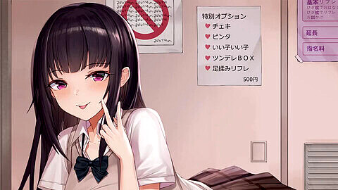 Japanese school squirt, hinata cei, lesbian anime asmr