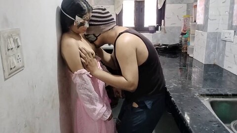 Sexy_Mina0 gets it good in the kitchen Sexy_Mina0 gets it good in the kitchen