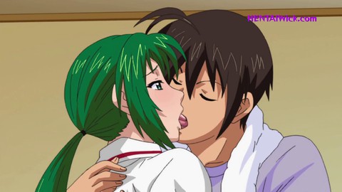 Creampie orgasm with sexy anime wives getting all the pleasure