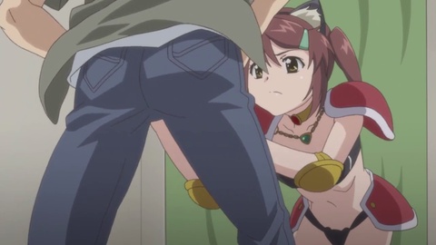 Sensual compilation of fanservice moments in "Kiss x Sister" anime series