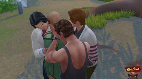 Sims 4 gay, queer, old gay men
