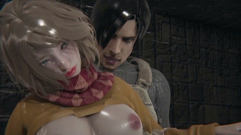 Game sex, 3d anime, ashley