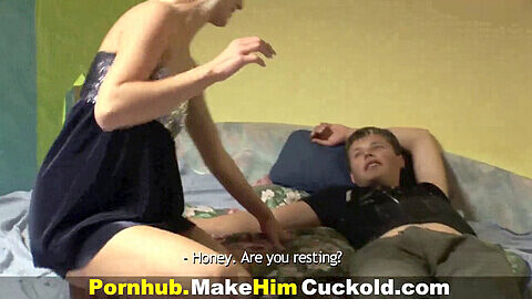 Mia Hilton becomes a hotwife to get revenge on her man in Make Him Cuckold video