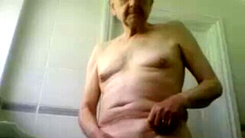 Grandfather, chubold urinal, gay oldman daddy