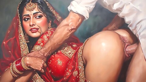 El esposo toma a su hermosa esposa por detrás en una sesión apasionada.