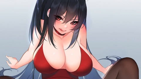 Azur Lane Taihou's edged manga porn Joi (First Part)