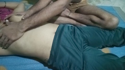 Horny Tamil housewife fucks her husband's younger brother hard in the kitchen