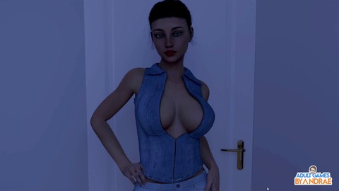 Anime hentai, slow, 3d animation