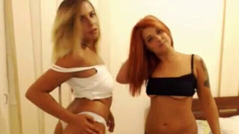 Sisters lesbian webcam, twins, sloppy girl lesbian
