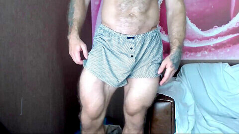 Thick and hairy muscular legs perfect for flexing and posing - a treat for lovers of Gay European muscle!