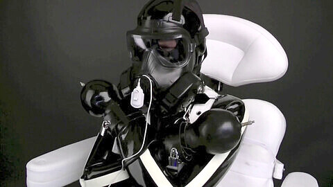Diving suit, inflatable rubber bondage, rubbergirl heavy rubber bondage