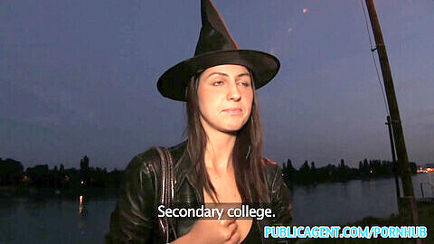 A real witch mesmerizes you, public cock flashing, flash cash