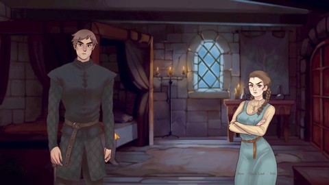 Juego de Gemidos: Aria Stark y Sansa Stark juegan con mamá en el Muro de los Susurros