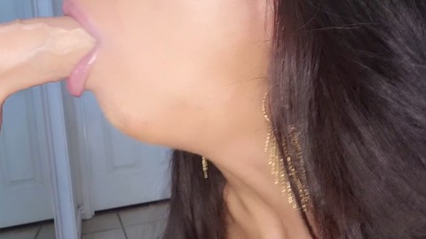 Dildo gag, big tits asian, sloppy deepthroat