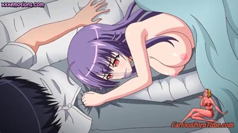 Busty anime chick gets a hard fucking and loves every second of it