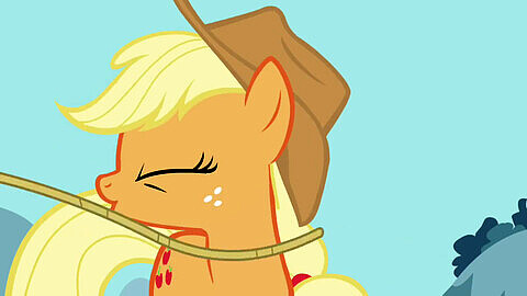 My petite pony, Friendship is Magic - scene 4: Applebuck Season