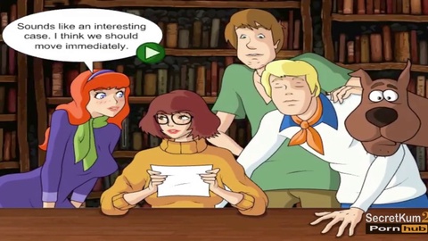 Scooby-Doo Mystère et Compagnie - Velma et Daphne défoncées par de gros monstres sexuels