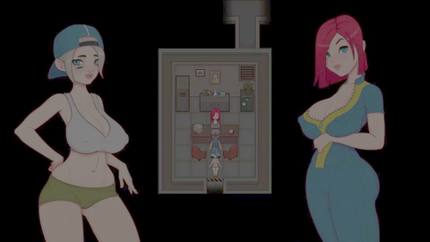 Bunker Sixty Nine Episode 2: Unzensierter Anime-Porno mit Sexspielzeugen, Kommentaren und intensivem Gameplay