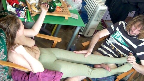 Guy's climax in cotton pantyhose with Sensual Lotuses enjoying the moment Guy's climax in cotton pantyhose with Sensual Lotuses enjoying the moment