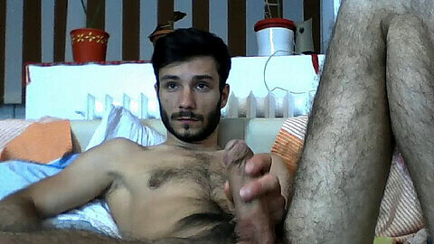 Hairy, hairy chest young, very hairy bush hd