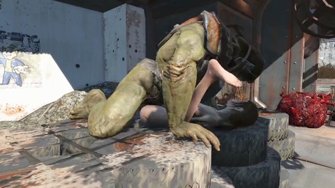 Supermutants party in Fallout Four