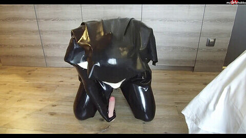 Rubber doll, latexdoll, rubber pussy