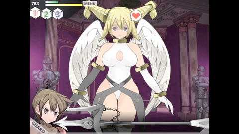 Thighjob, porn games gameplay, soldier