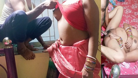 La seducente Bhabhi bengalese viene scopata dalla elettricista in un appassionante video porno HD in hindi con audio hindi chiaro