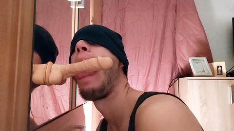 Thick cock solo, a big cock man, youngest