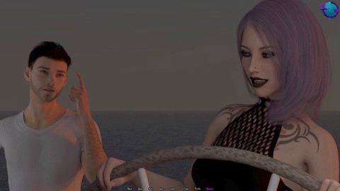 Goth babe gets ravished on a ship in Matrix Hearts (Blue Otter Games) - Episode 24 by LoveSkySan69