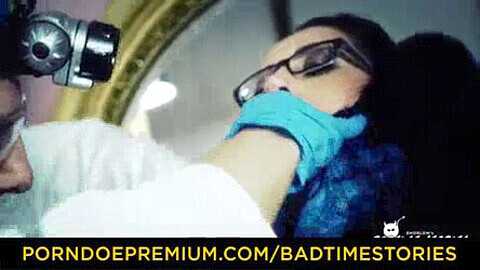 Badtime tales - Stella starlet, stunning German babe, succumbs to doctors in hardcore BDSM session