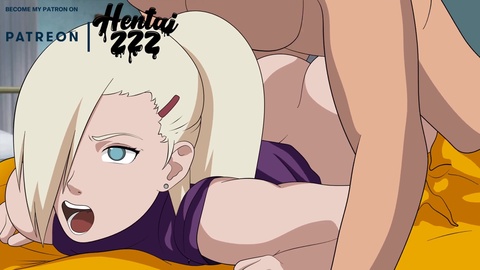 Naruto - Ino wird hart gefickt und mit einem Creampie versehen (Hentai)