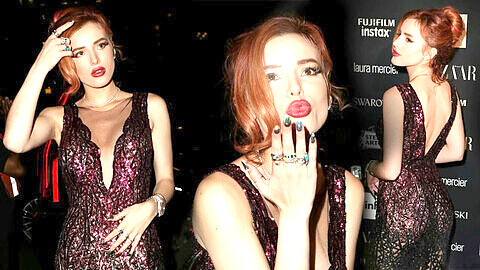Foto bollenti di Bella Thorne la rossa con forme abbondanti
