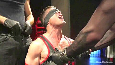 The Kink Avenger: Violenza Punto - Lance Hart e Christian Wilde in azione BDSM gay!