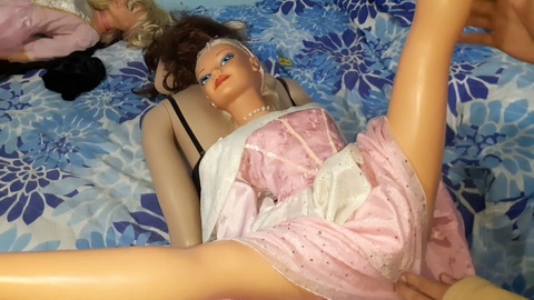 Dollman, internal ejaculation, barbie