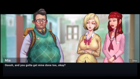 의자, 아가씨, 스토리