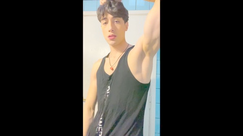 Gay armpit, gay insta model, gay sweaty armpits