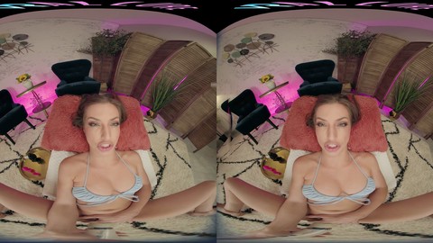 Vr 포르노, 애널 vr, 갈색 머리 vr