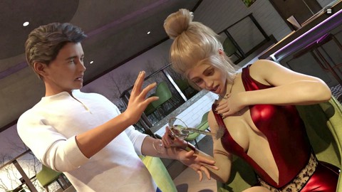 Аниме, огромный член, глотка глубокая