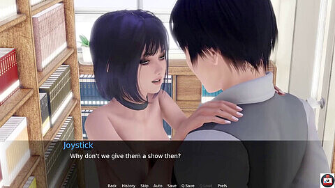 Racheal's route leads to a wild public orgy in Life H (Part 6)
