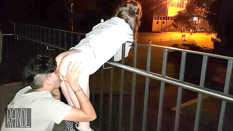 Voyeur galician, outdoor night, college girlfriend