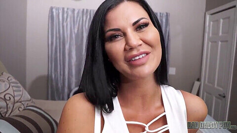 Busty cheating MILF Jasmine Jae wants you to cum just for her!