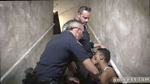 Police jakol pinoy, gay police, police interrogation hard