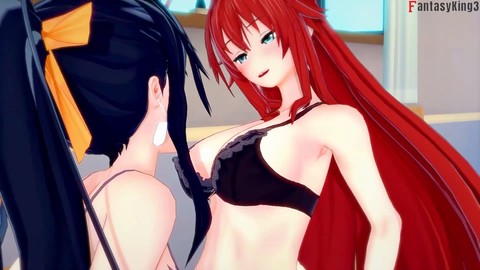Amateur threesome, toon, anime