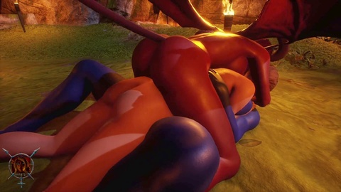 3d wild life shey, animation group, 3d threesome